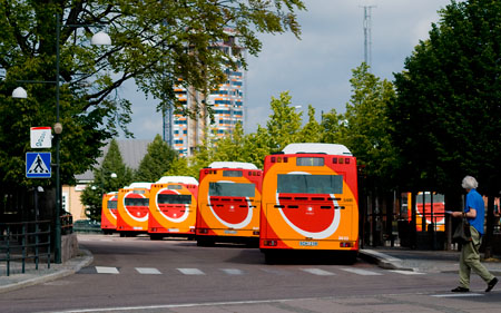 Vilken buss var det nu jag skulle ta?